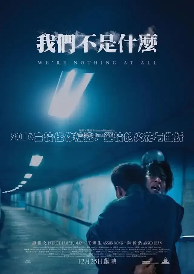 2016言情佳作精选：爱情的火花与曲折